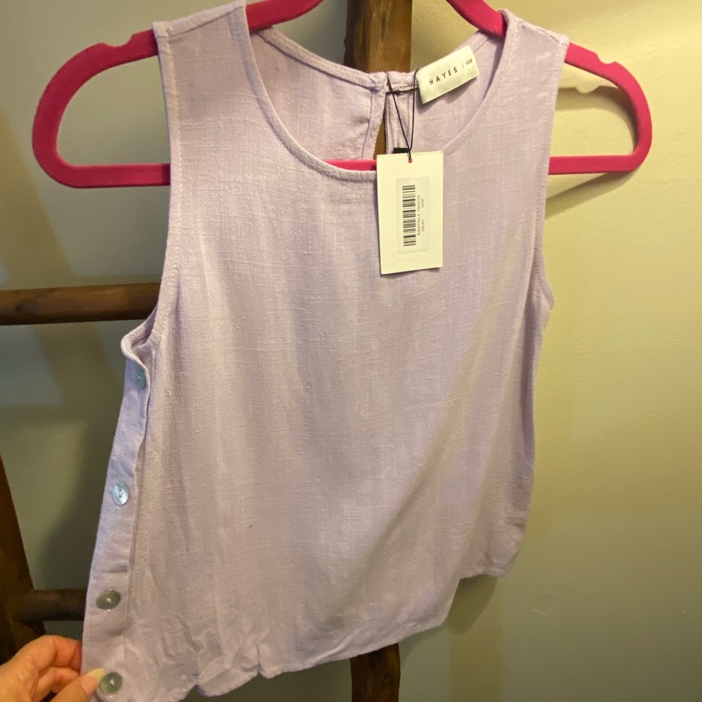 HAYES Short Story Sleeveless Top XXSP NEW